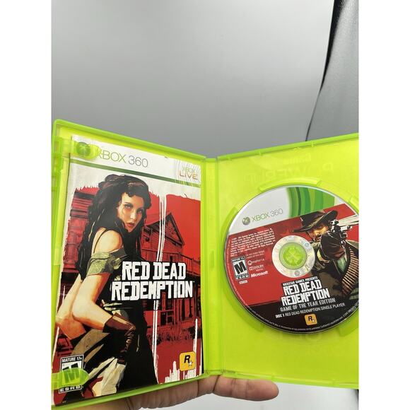 Red Dead Redemption Xbox 360 - With Manual No Map Tested - Picture 1 of 5